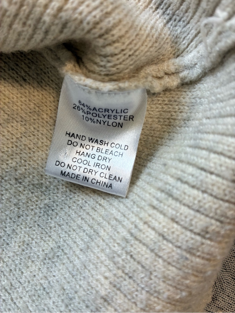 Mod Ref Tyler Cardigan in Cream - Picture 7 of 7